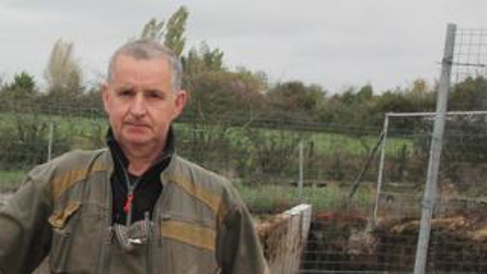 Philippe Robichon fait épandre du digestat liquide selon son plan de fumure.D.L. Philippe Robichon fait épandre du digestat liquide selon son plan de fumure.D.L.